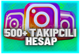 500+ TAKİPÇİLİ INSTAGRAM HESAP