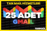 ⚡️ 25 ADET GMAİL TR ⭐Kalite-Hız-Güven
