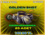 ⭐ 25 adet golden Shot ⭐ 8 ball pool⭐ULTRA VİP⭐