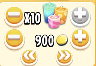 25 adet renkli mumlar