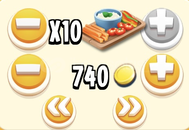 25 adet sebze tabağı