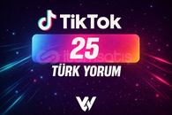 ⭐25 ADET TİKTOK ORGANİK TÜRK YORUM⭐