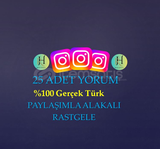 25 ADET TÜRK RANDOM YORUM (PAYLAŞIMLA ALAKALI)