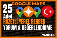 25 Adet Yıldız Rozetli Yerel Rehber Yorumu