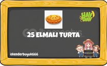 25 ELMALI TURTA HAYDAY