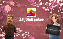 25 JÖLELİ ŞEKER 25 JÖLELİ ŞEKER