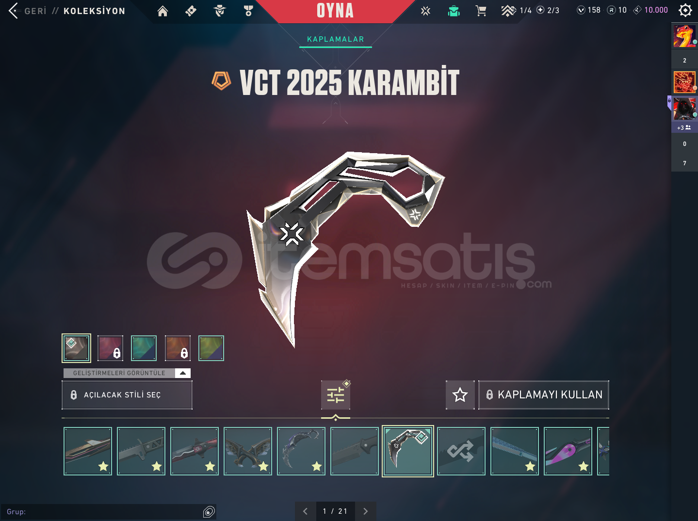 25 K ÜSTÜ VP ALINMIŞ FULL+FULL MAİN HESABIM 25 K ÜSTÜ VP ALINMIŞ FULL+FULL MAİN HESABIM