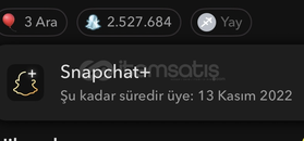 2.5 m snap rekorlu hesap 
