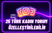 25 Özelleştirilebilir Türk Kadın Yorum - Gerçek