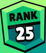 25 Rank kasılır.