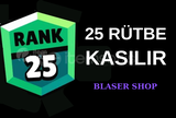 25 rütbe boost ilanı