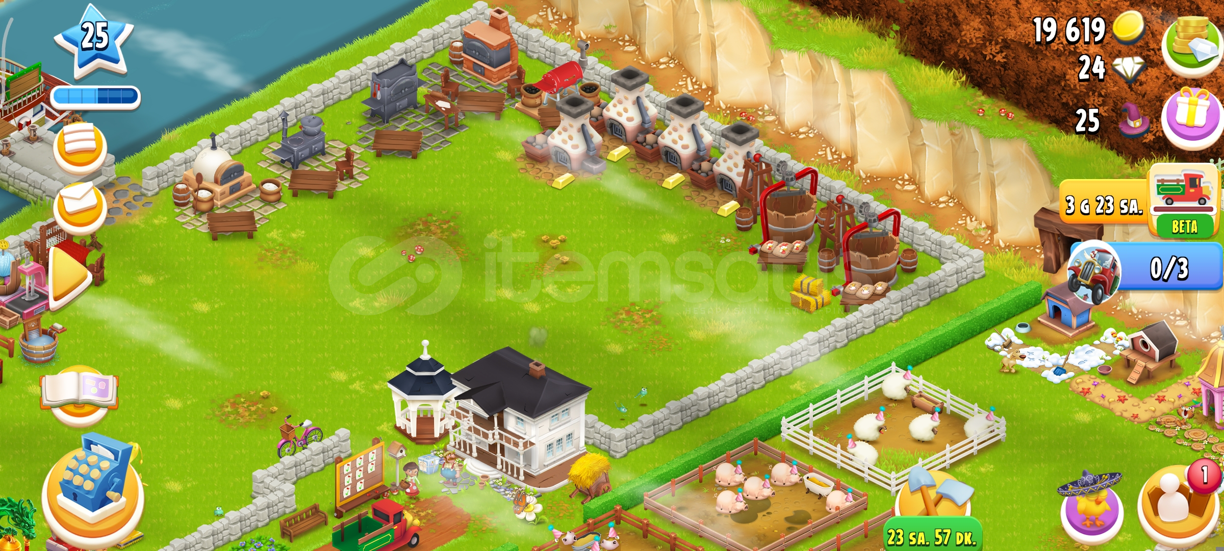 25 SEVİYE BAŞLANGIÇ HESABI 25 SEVİYE BAŞLANGIÇ HESABI