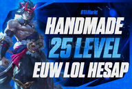 ⭐25 Seviye Handmade EUW Hesap⭐