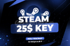 ⭐ 25$ (1000₺) Steam Key