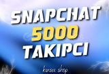 5000 TAKİPÇİ SNAPCHAT GARANTİLİ