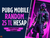 ⭐25 TL PUBG MOBILE Random Hesap⭐ 