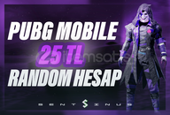 ⭐25 TL PUBG Random Hesap