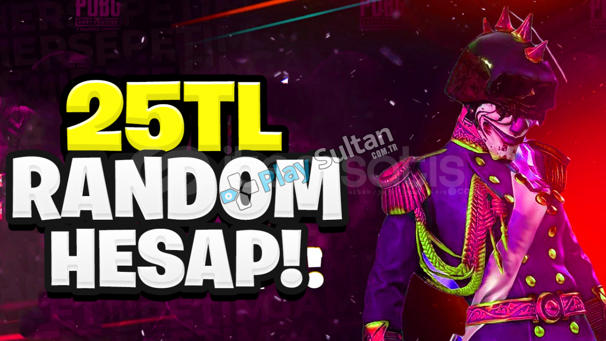 ⭐25 TL RANDOM PUGB HESAP⭐ ⭐25 TL RANDOM PUGB HESAP⭐
