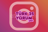 ⚡ 25 | YORUM 100% TÜRK