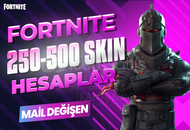 250-500 SKIN V.I.P MAİL DEĞİŞEN FORTNITE HESAP
