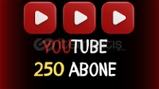 250 Youtube ABONE l KALİTELİ