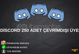 250 ADET ÇEVRİMDIŞI DİSCORD ÜYESİ | ANLIK