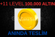 ⭐ANINDA⭐+11 LEVEL VE ÜZERİ 100.000 ALTIN