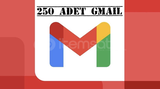 250 Adet Gmail 2021 yılı ve öncesi Satılık