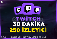 250 Aktif İzleyici | 30 Dakika | Garanti | #1