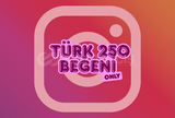 ⚡ 250 | BEĞENİ 100% TÜRK