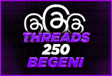 ⭐250 Beğeni Threads Anlık⭐