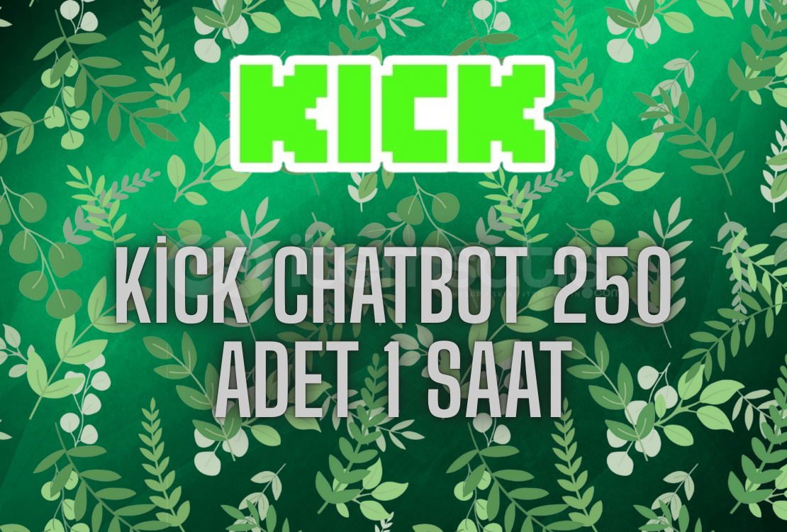 250 Chatbot 1 SAAT BOYUNCA! 250 Chatbot 1 SAAT BOYUNCA!