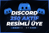 250 Discord 7/24 Aktif Üye - RESİMLİ