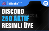 250 Discord 7/24 Aktif Üye - RESİMLİ