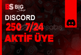 250 Discord 7/24 Aktif Üye RESİMLİ | OYNUYORLU