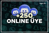 +250 Discord Aktif Üye - anlık teslimat