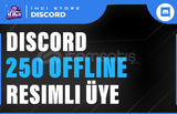 250 Discord Offline Üye - RESİMLİ