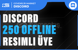 250 Discord Offline Üye - RESİMLİ