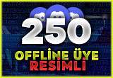 250 DISCORD ÜYE OFFLINE | HIZLI TESLİMAT