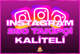 250 GERÇEK TAKİPÇİ | %100 GARANTİLİ HİZMET!