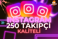 250 GERÇEK TAKİPÇİ | %100 GARANTİLİ HİZMET! 
