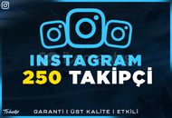 250 Gerçek Takipçi | Garantili - Instagram