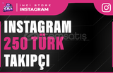 250 İnstagram Türk Takipçi