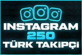 250 İNSTAGRAM TÜRK TAKİPÇİ HIZLI TESLİMAT