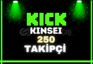 250 Kick TAKİPÇİ GARANTİLİ