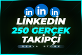 250 Linkedin Profil/Şirket Takipçi - HIZLI