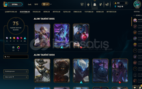 250 lvl 75 Kostüm plat hesap