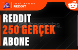 250 Reddit Abone - HIZLI BÜYÜME