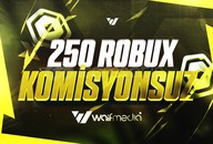 ⭐[250] Roblox Robux Komisyonsuz⚡
