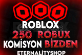 ⭐250 Robux (358)+ KOMİSYON BİZDEN + CLEAN R$ 